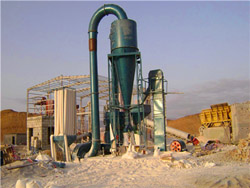 机制砂生产现场磨粉机设备 